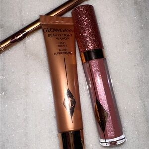 Charlotte Tilbury Glowgasm Set - Pink and Gold